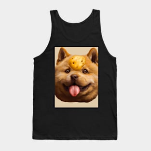 Potato Dog Face Tank Top